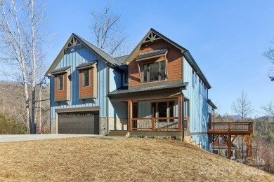 Million-dollar views await in this brand-new, custom-built home on Reems Creek Golf Club in North Carolina - for sale on GolfHomes.com, golf home, golf lot