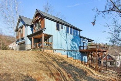 Million-dollar views await in this brand-new, custom-built home on Reems Creek Golf Club in North Carolina - for sale on GolfHomes.com, golf home, golf lot