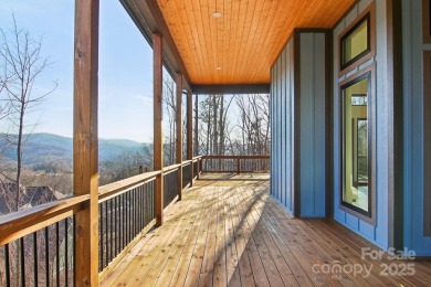 Million-dollar views await in this brand-new, custom-built home on Reems Creek Golf Club in North Carolina - for sale on GolfHomes.com, golf home, golf lot