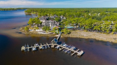 Discover serenity lakefront within the exclusive gated community on Sharks Tooth Golf Club in Florida - for sale on GolfHomes.com, golf home, golf lot