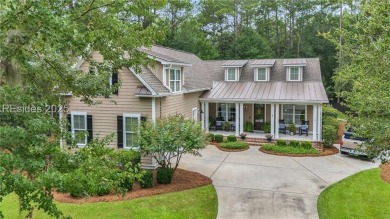 This charming Lowcountry Retreat is located in the community of on Hampton Hall Club in South Carolina - for sale on GolfHomes.com, golf home, golf lot