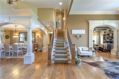 Welcome to this exceptional 1.5-story residence nestled in the on Tiffany Greens Golf Club in Missouri - for sale on GolfHomes.com, golf home, golf lot