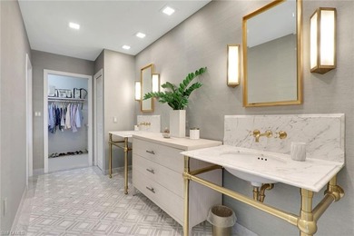 Welcome to this gracious, fully reimagined 2-bedroom plus 2 on Club at Pelican Bay Golf Course in Florida - for sale on GolfHomes.com, golf home, golf lot