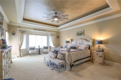 Welcome to this exceptional 1.5-story residence nestled in the on Tiffany Greens Golf Club in Missouri - for sale on GolfHomes.com, golf home, golf lot