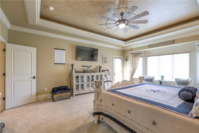 Welcome to this exceptional 1.5-story residence nestled in the on Tiffany Greens Golf Club in Missouri - for sale on GolfHomes.com, golf home, golf lot