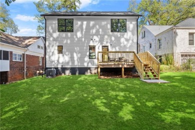 Beautifully designed 2-story home in the charming Adams Park on Alfred Tup Holmes Golf Course in Georgia - for sale on GolfHomes.com, golf home, golf lot