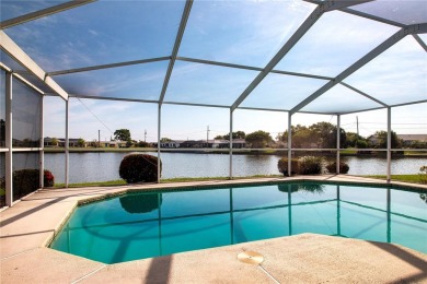 Lakefront Living with Private Pool in a Peaceful 55+ Community on North Lakes Golf Course in Florida - for sale on GolfHomes.com, golf home, golf lot