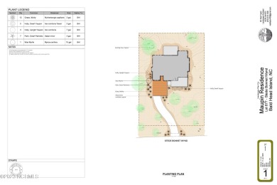 ARC-approved, ready-to-build custom Whitney Blair house plans on Bald Head Island Golf Club in North Carolina - for sale on GolfHomes.com, golf home, golf lot