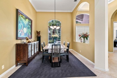 This beautifully designed single-story home is 4 BR plus office on BallenIsles Golf and Country Club in Florida - for sale on GolfHomes.com, golf home, golf lot