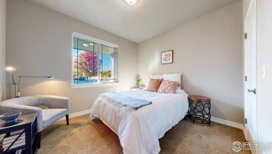 Experience the best of both worlds: watch golfers tee off across on Highland Meadows Golf Course in Colorado - for sale on GolfHomes.com, golf home, golf lot
