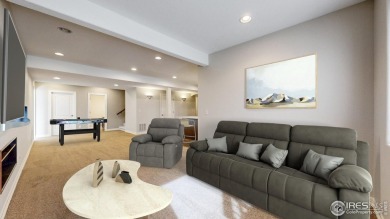 Experience the best of both worlds: watch golfers tee off across on Highland Meadows Golf Course in Colorado - for sale on GolfHomes.com, golf home, golf lot