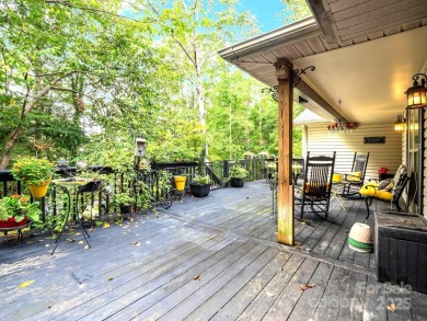 Move-in ready w/many updates, low maintenance yard & seasonal on Rumbling Bald Resort on Lake Lure in North Carolina - for sale on GolfHomes.com, golf home, golf lot