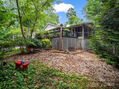 Move-in ready w/many updates, low maintenance yard & seasonal on Rumbling Bald Resort on Lake Lure in North Carolina - for sale on GolfHomes.com, golf home, golf lot