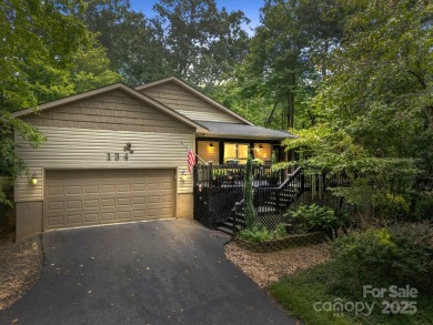 Move-in ready w/many updates, low maintenance yard & seasonal on Rumbling Bald Resort on Lake Lure in North Carolina - for sale on GolfHomes.com, golf home, golf lot