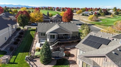 Experience the best of both worlds: watch golfers tee off across on Highland Meadows Golf Course in Colorado - for sale on GolfHomes.com, golf home, golf lot