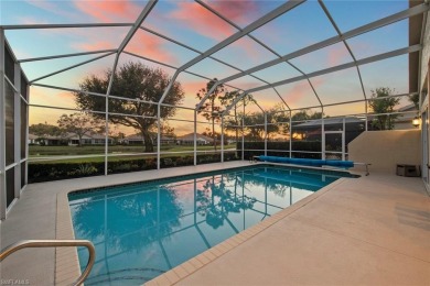 Move-In Ready Pool Home with Stunning Lake  Golf Course Views in on Estero Country Club in Florida - for sale on GolfHomes.com, golf home, golf lot