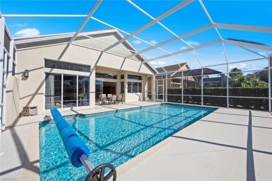 Move-In Ready Pool Home with Stunning Lake  Golf Course Views in on Estero Country Club in Florida - for sale on GolfHomes.com, golf home, golf lot