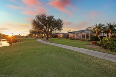 Move-In Ready Pool Home with Stunning Lake  Golf Course Views in on Estero Country Club in Florida - for sale on GolfHomes.com, golf home, golf lot