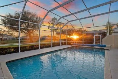 Move-In Ready Pool Home with Stunning Lake  Golf Course Views in on Estero Country Club in Florida - for sale on GolfHomes.com, golf home, golf lot