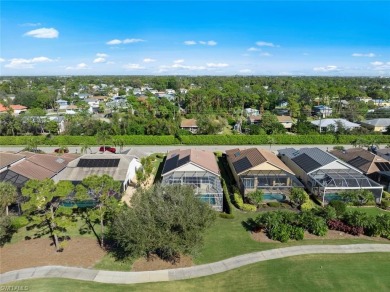 Move-In Ready Pool Home with Stunning Lake  Golf Course Views in on Estero Country Club in Florida - for sale on GolfHomes.com, golf home, golf lot