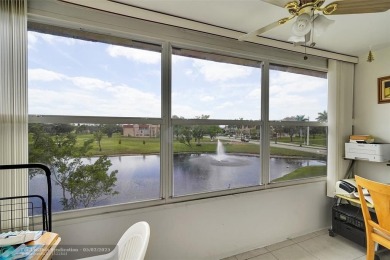 55+ COMMUNITY, LUXURY UNIT IS ON THE 3rd FLOOR, WELL KEPT on Sunrise Lakes Phase III in Florida - for sale on GolfHomes.com, golf home, golf lot