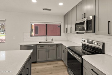 INVESTMENT OPPORTUNITY This recently updated three-unit rental on Oakcreek Country Club in Arizona - for sale on GolfHomes.com, golf home, golf lot