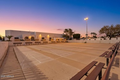 Located behind the guarded entrance of Pueblo El Mirage RV on Pueblo Golf Course in Arizona - for sale on GolfHomes.com, golf home, golf lot