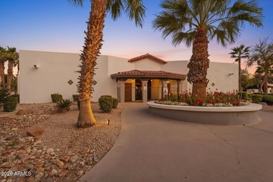 Located behind the guarded entrance of Pueblo El Mirage RV on Pueblo Golf Course in Arizona - for sale on GolfHomes.com, golf home, golf lot