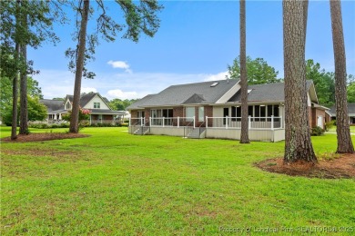 Stunning 3-bedroom, 2-bathroom home perfectly perched on the on Baywood Golf Club in North Carolina - for sale on GolfHomes.com, golf home, golf lot
