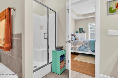 Experience coastal living in its meticulously maintained on South Harbour Golf Links in North Carolina - for sale on GolfHomes.com, golf home, golf lot