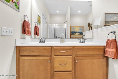 Experience coastal living in its meticulously maintained on South Harbour Golf Links in North Carolina - for sale on GolfHomes.com, golf home, golf lot