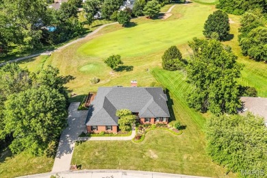 Luxury Golf Course Living Awaits! Sprawling ranch home sits near on The Orchards Golf Club in Illinois - for sale on GolfHomes.com, golf home, golf lot