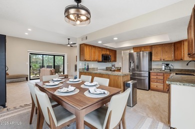 Turnkey sale, all furniture and accessories convey! This upscale on Rio Verde Country Club - Quail Run in Arizona - for sale on GolfHomes.com, golf home, golf lot