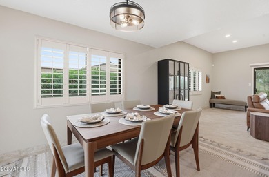 Turnkey sale, all furniture and accessories convey! This upscale on Rio Verde Country Club - Quail Run in Arizona - for sale on GolfHomes.com, golf home, golf lot