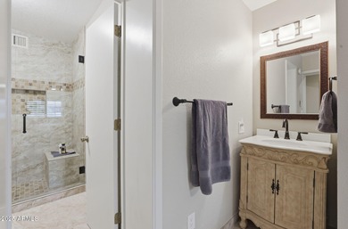 Turnkey sale, all furniture and accessories convey! This upscale on Rio Verde Country Club - Quail Run in Arizona - for sale on GolfHomes.com, golf home, golf lot