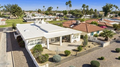 Golf course living at its best in this 2BR, 2BA plus golf cart on Cottonwood Country Club in Arizona - for sale on GolfHomes.com, golf home, golf lot