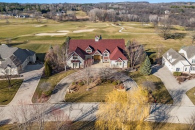 This custom Ware Design Build masterpiece overlooks The Legend on The Legend At Brandybrook in Wisconsin - for sale on GolfHomes.com, golf home, golf lot