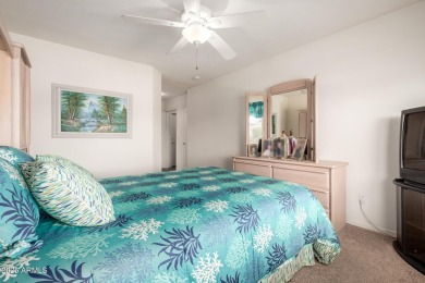 Immaculate 2 bed/2 bath furnished home w/full length covered on Springfield Golf Resort in Arizona - for sale on GolfHomes.com, golf home, golf lot