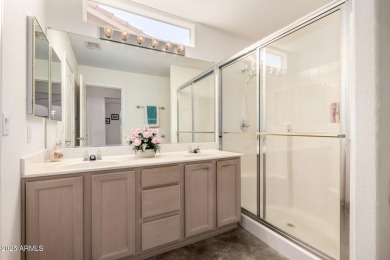 Immaculate 2 bed/2 bath furnished home w/full length covered on Springfield Golf Resort in Arizona - for sale on GolfHomes.com, golf home, golf lot