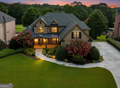 Live the ultimate resort-style lifestyle in this stunning on Hamilton Mill Golf Club in Georgia - for sale on GolfHomes.com, golf home, golf lot
