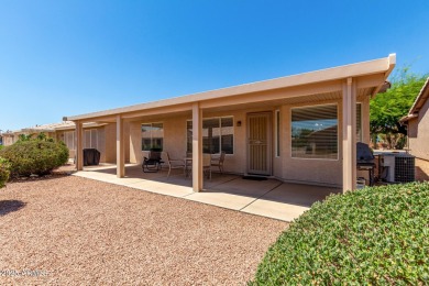 Immaculate 2 bed/2 bath furnished home w/full length covered on Springfield Golf Resort in Arizona - for sale on GolfHomes.com, golf home, golf lot