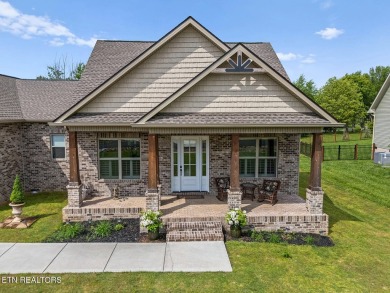 All-brick home with many upgrades is located within the Tellico on Tellico Village -The Links At Kahite Golf Course in Tennessee - for sale on GolfHomes.com, golf home, golf lot