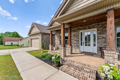All-brick home with many upgrades is located within the Tellico on Tellico Village -The Links At Kahite Golf Course in Tennessee - for sale on GolfHomes.com, golf home, golf lot