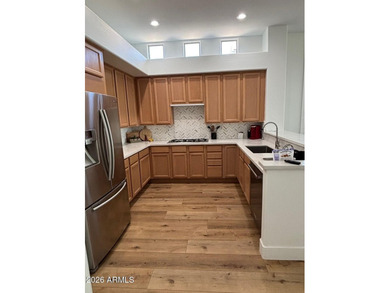 South facing golf course vistas with mountains in the far on Legend Trail Golf Club in Arizona - for sale on GolfHomes.com, golf home, golf lot