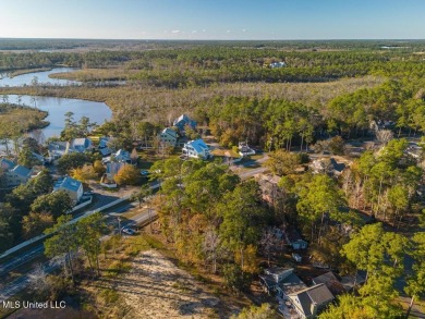 Partially Wooded Lot with 92 feet of road frontage and amazing on Diamondhead Country Club in Mississippi - for sale on GolfHomes.com, golf home, golf lot