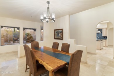 Gated Troon Village Retreat! Breathtaking sunrise and sunset on Troon Country Club in Arizona - for sale on GolfHomes.com, golf home, golf lot