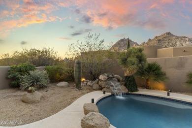 Gated Troon Village Retreat! Breathtaking sunrise and sunset on Troon Country Club in Arizona - for sale on GolfHomes.com, golf home, golf lot