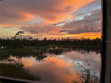 BETTER THAN NEW, BUILT IN 2024- SPECTACULAR SUNSETS over the on Heritage Landing Golf  in Florida - for sale on GolfHomes.com, golf home, golf lot