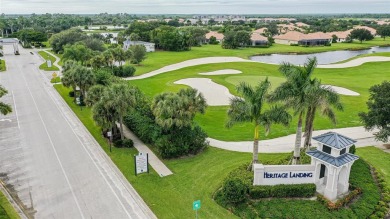 BETTER THAN NEW, BUILT IN 2024- SPECTACULAR SUNSETS over the on Heritage Landing Golf  in Florida - for sale on GolfHomes.com, golf home, golf lot
