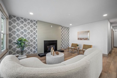 This beautifully renovated 6 bedroom 4 bath modern chic duplex on Ocean City Muni Golf Course in New Jersey - for sale on GolfHomes.com, golf home, golf lot